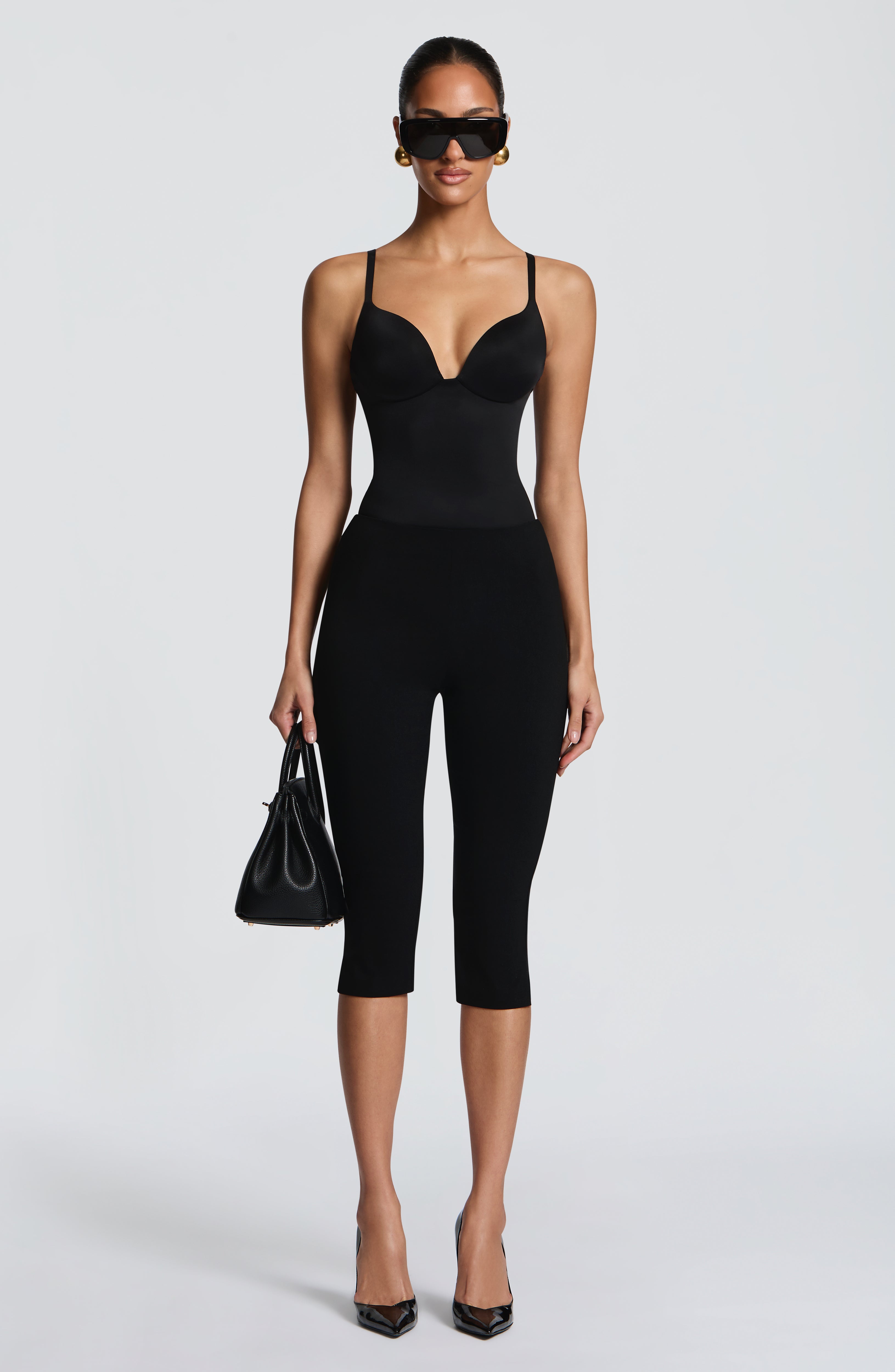 Velma Capri Pants - Black