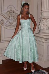Amity Midi Dress - Mint Dress XS Babyboo Fashion Premium Exclusive Design
