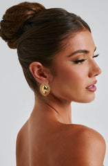 Azra Earrings - Gold Accessories ONE SIZE Babyboo Fashion Premium Exclusive Design