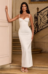 Bennett Maxi Dress - Ivory Dress XS Babyboo Fashion Premium Exclusive Design
