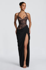 Bonita Maxi Dress - Black Dress XS Babyboo Fashion Premium Exclusive Design