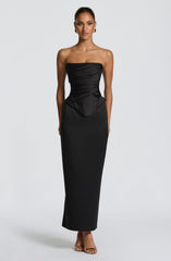 Calliope Midi Skirt - Black Skirt XS Babyboo Fashion Premium Exclusive Design