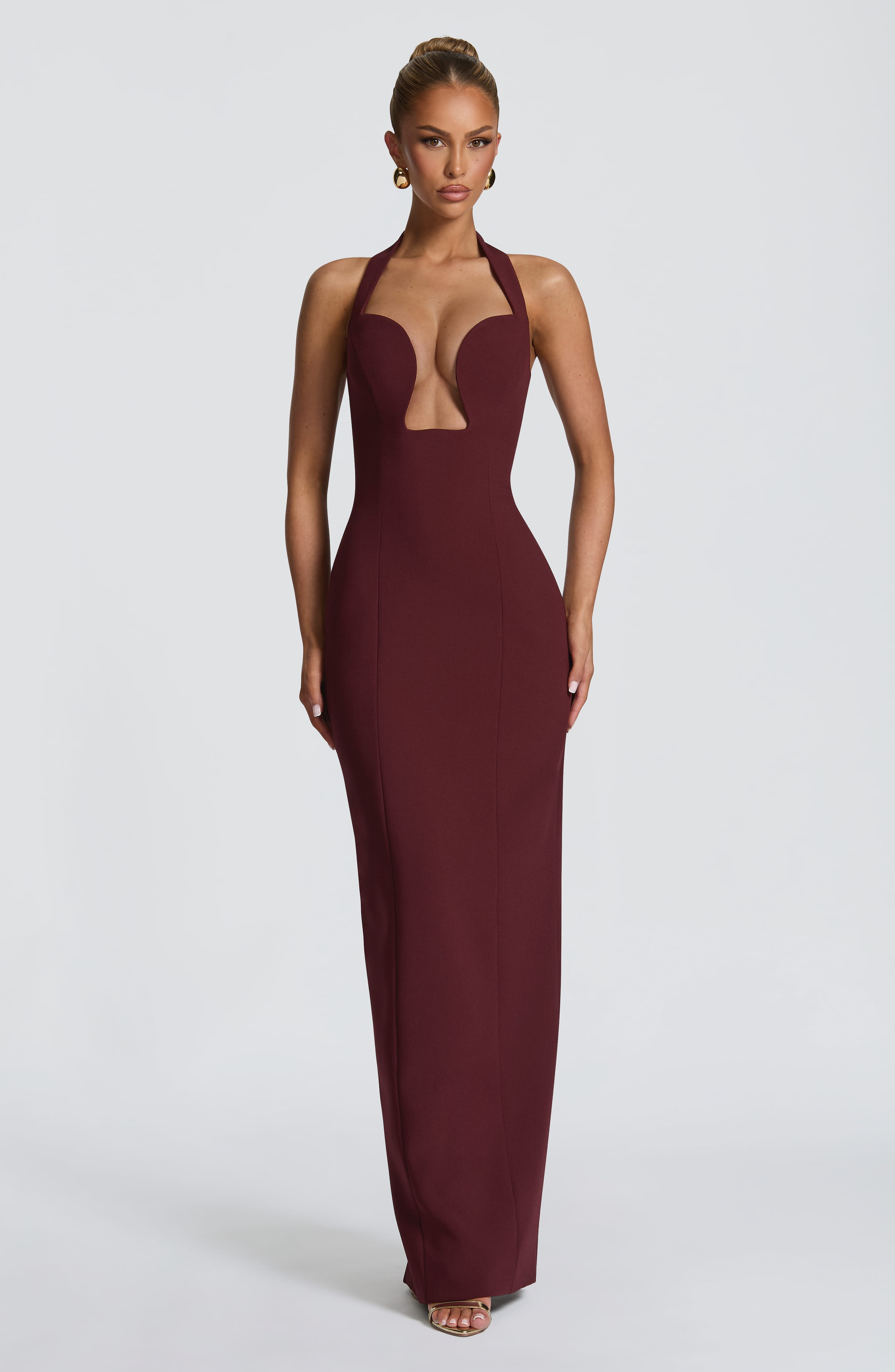 Charlotte Maxi Dress - Cherry Lacquer Dress XS Babyboo Fashion Premium Exclusive Design