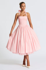Cressida Midi Dress - Blush Dress XS Babyboo Fashion Premium Exclusive Design