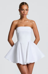 Dionne Mini Dress - Ivory