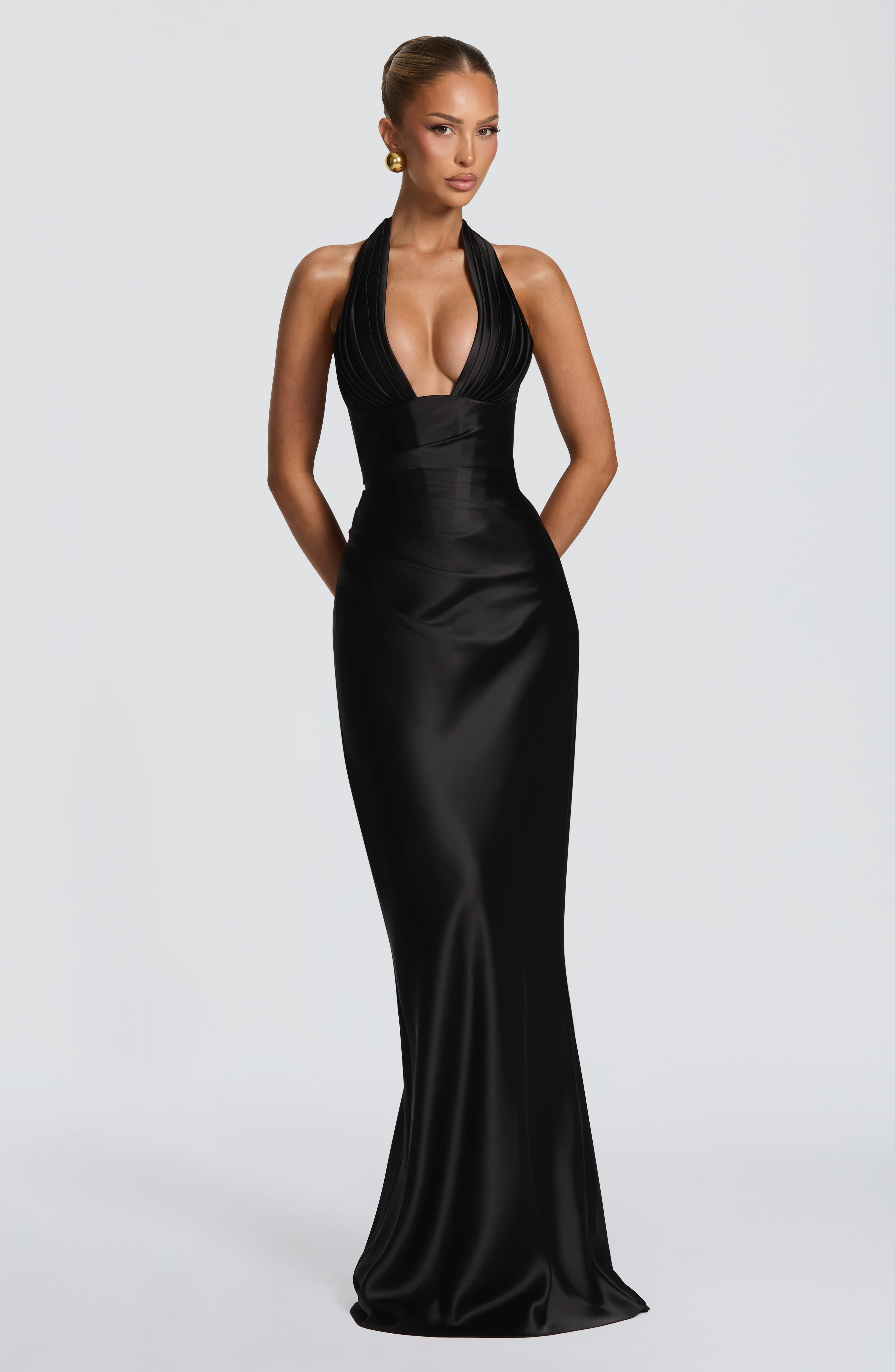 Elowen Maxi Dress - Black Dress XS Babyboo Fashion Premium Exclusive Design