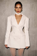 Elvira Mini Dress - Ivory Dress Babyboo Fashion Premium Exclusive Design