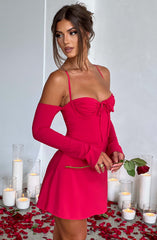 Fiona Mini Dress - Pink Dress XS Babyboo Fashion Premium Exclusive Design