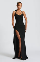 Genette Maxi Dress - Black Dress Babyboo Fashion Premium Exclusive Design