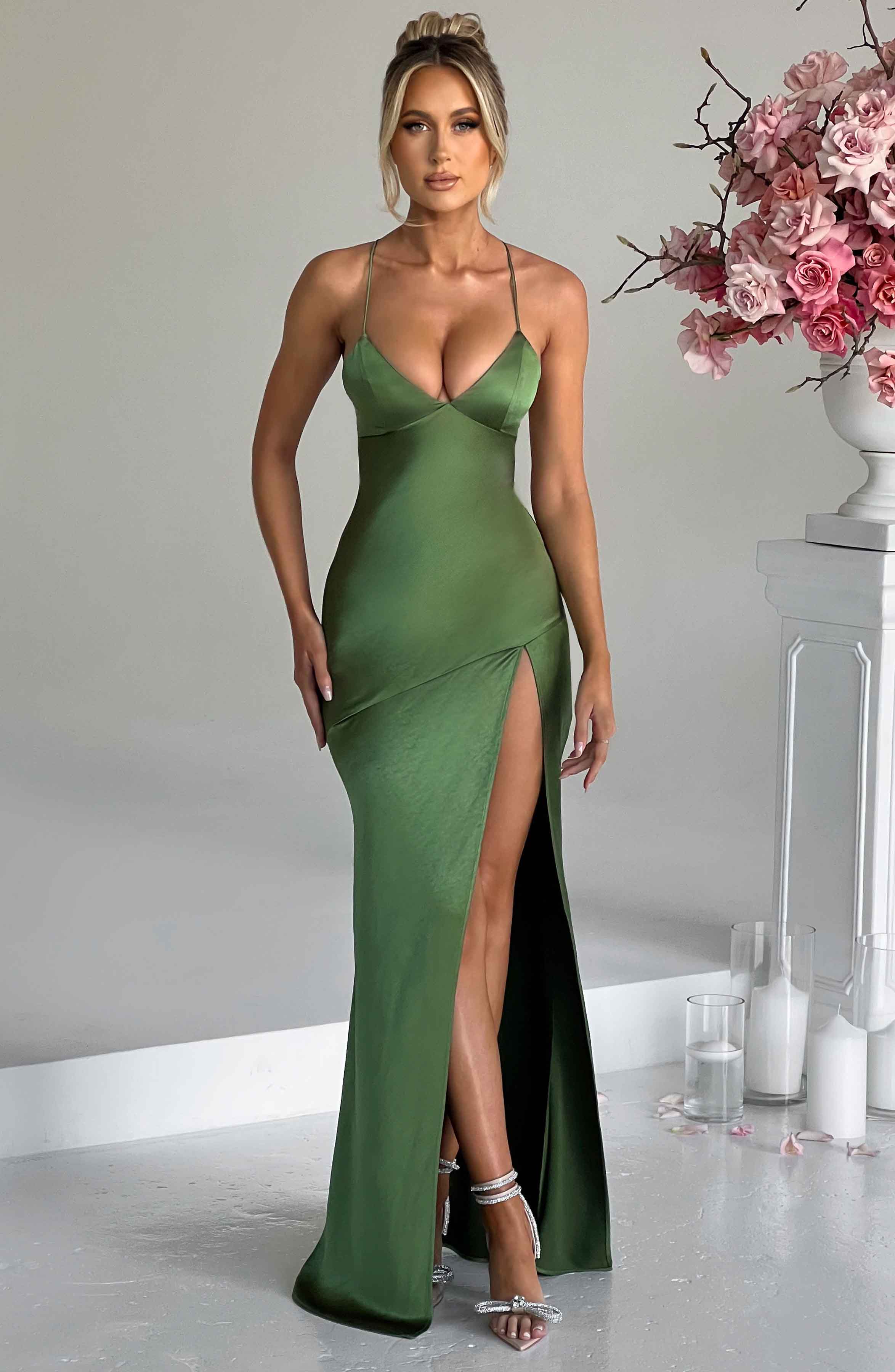 Isobel Maxi Dress - Emerald Dress Babyboo Fashion Premium Exclusive Design