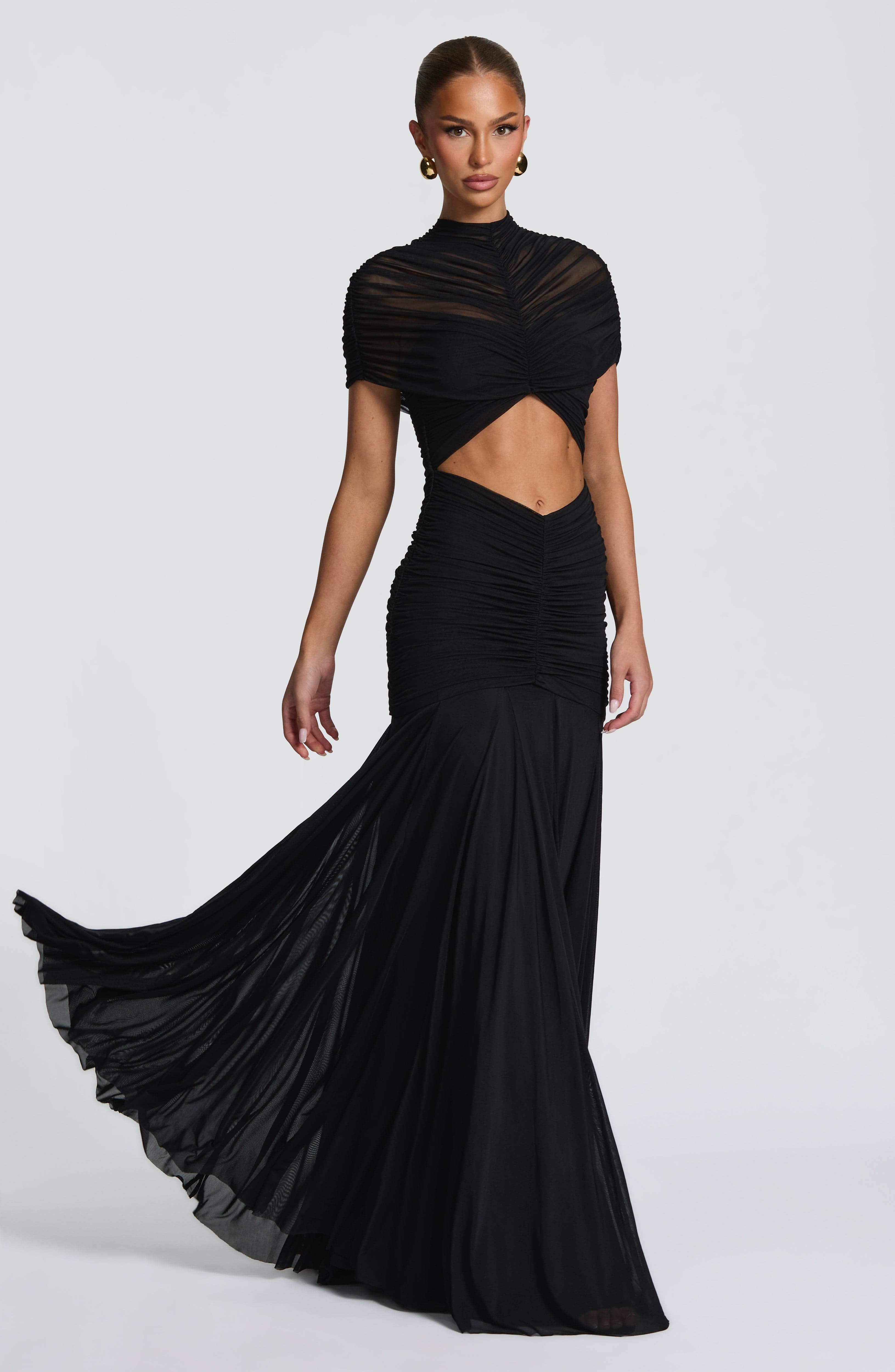 Jaya Maxi Dress - Black Dress Babyboo Fashion Premium Exclusive Design