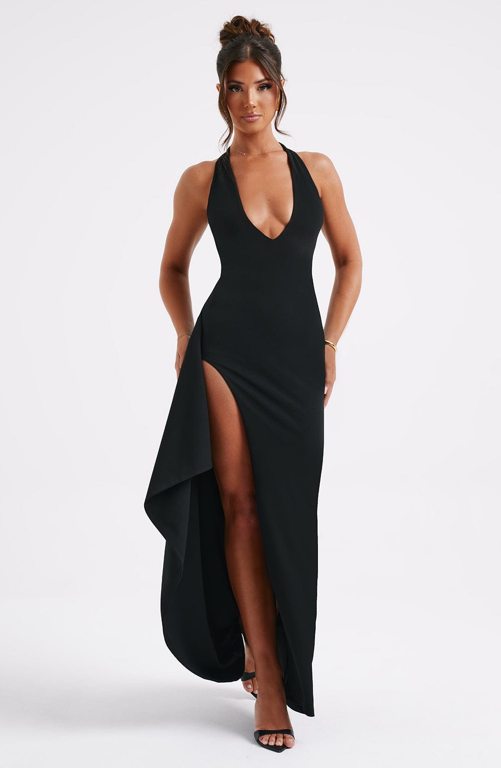 Luella Maxi Dress - Black Dress Babyboo Fashion Premium Exclusive Design