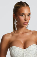 Lumina Earrings - Clear Accessories ONE SIZE Babyboo Fashion Premium Exclusive Design