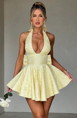 Madeline Playsuit - Lemon Playsuit XS Babyboo Fashion Premium Exclusive Design