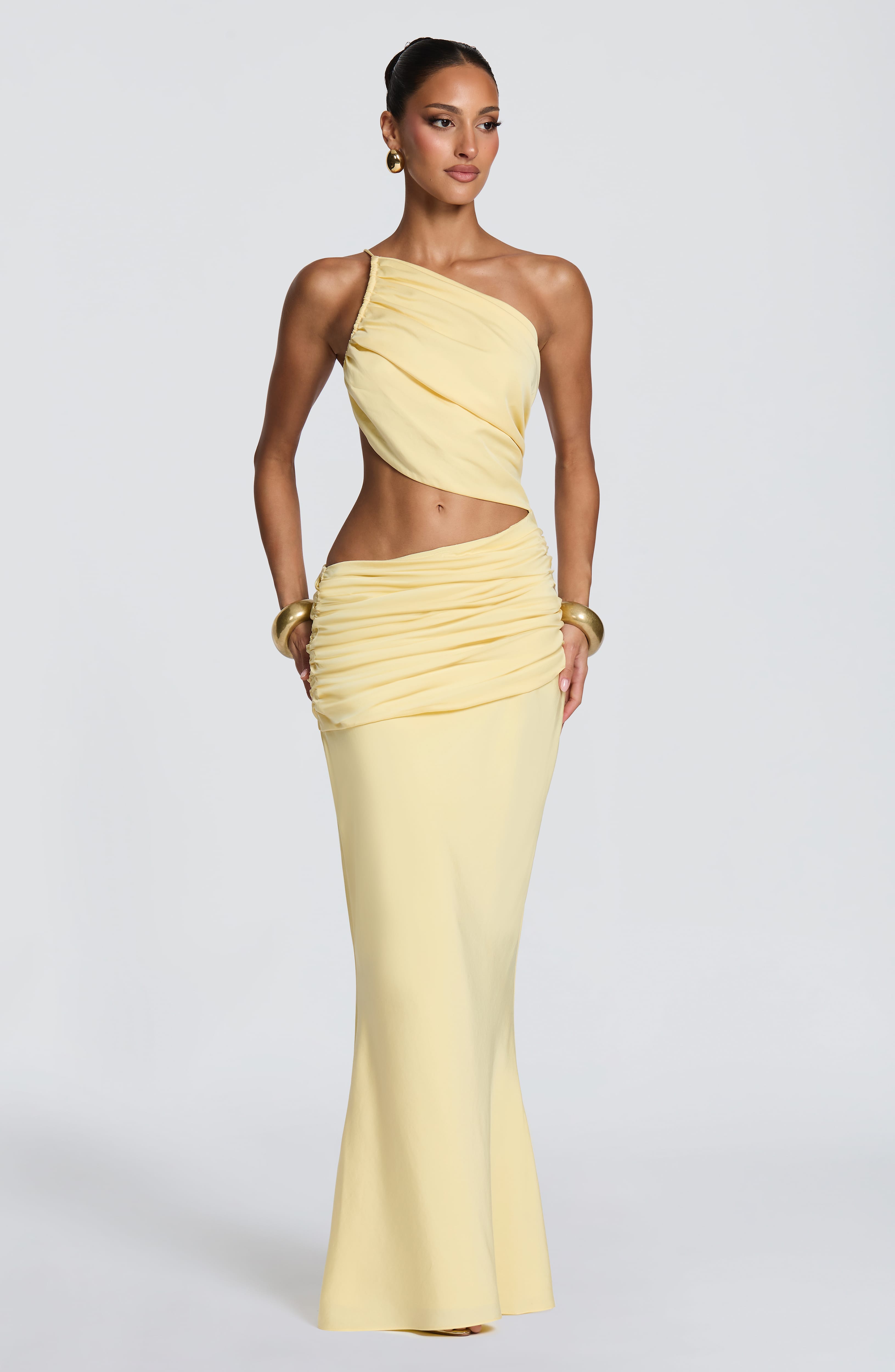 Meadow Maxi Dress - Lemon Dress XS Babyboo Fashion Premium Exclusive Design