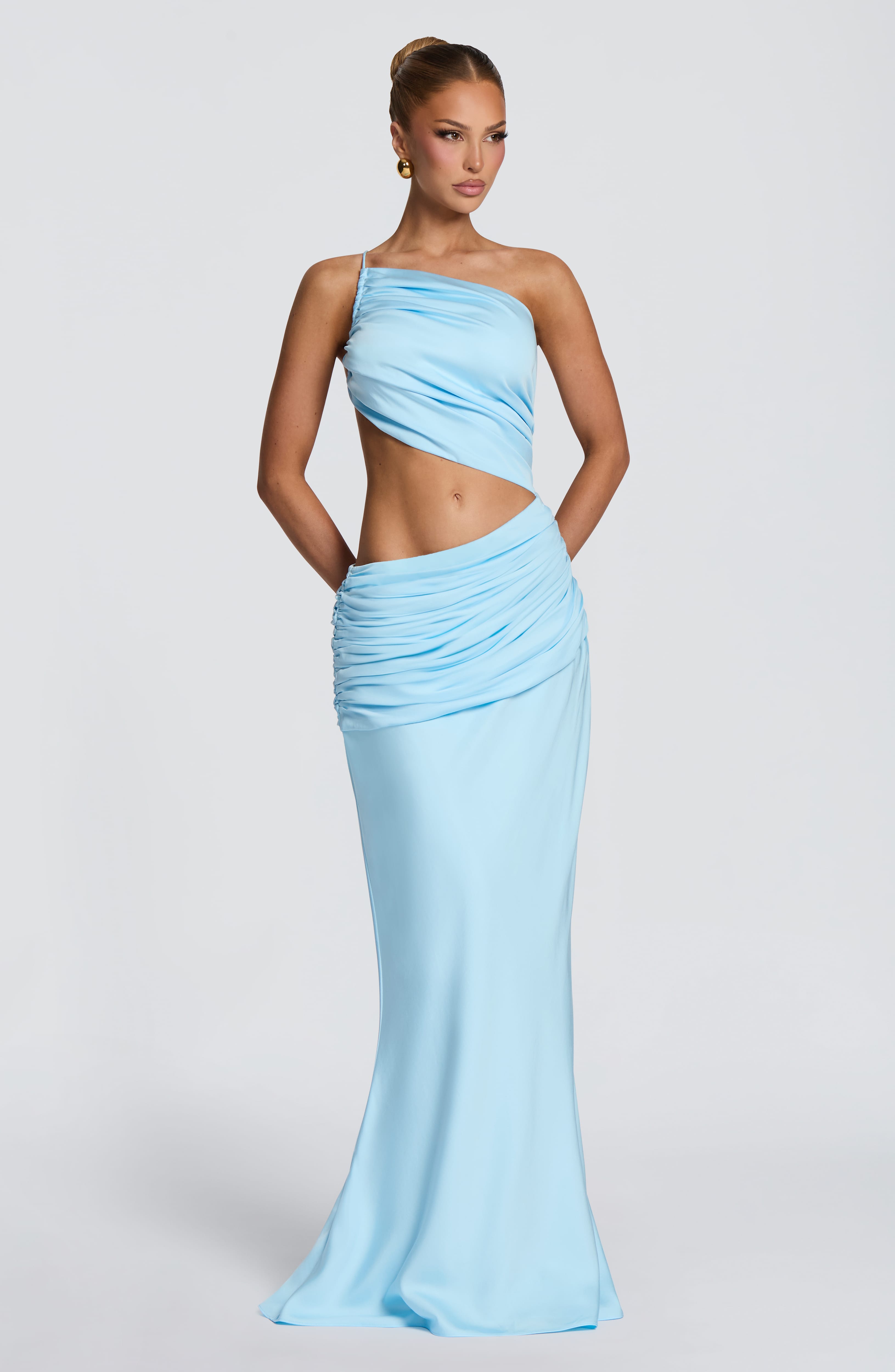 Meadow Maxi Dress - Sky Blue Dress XS Babyboo Fashion Premium Exclusive Design