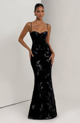 Nefertiti Maxi Dress - Black