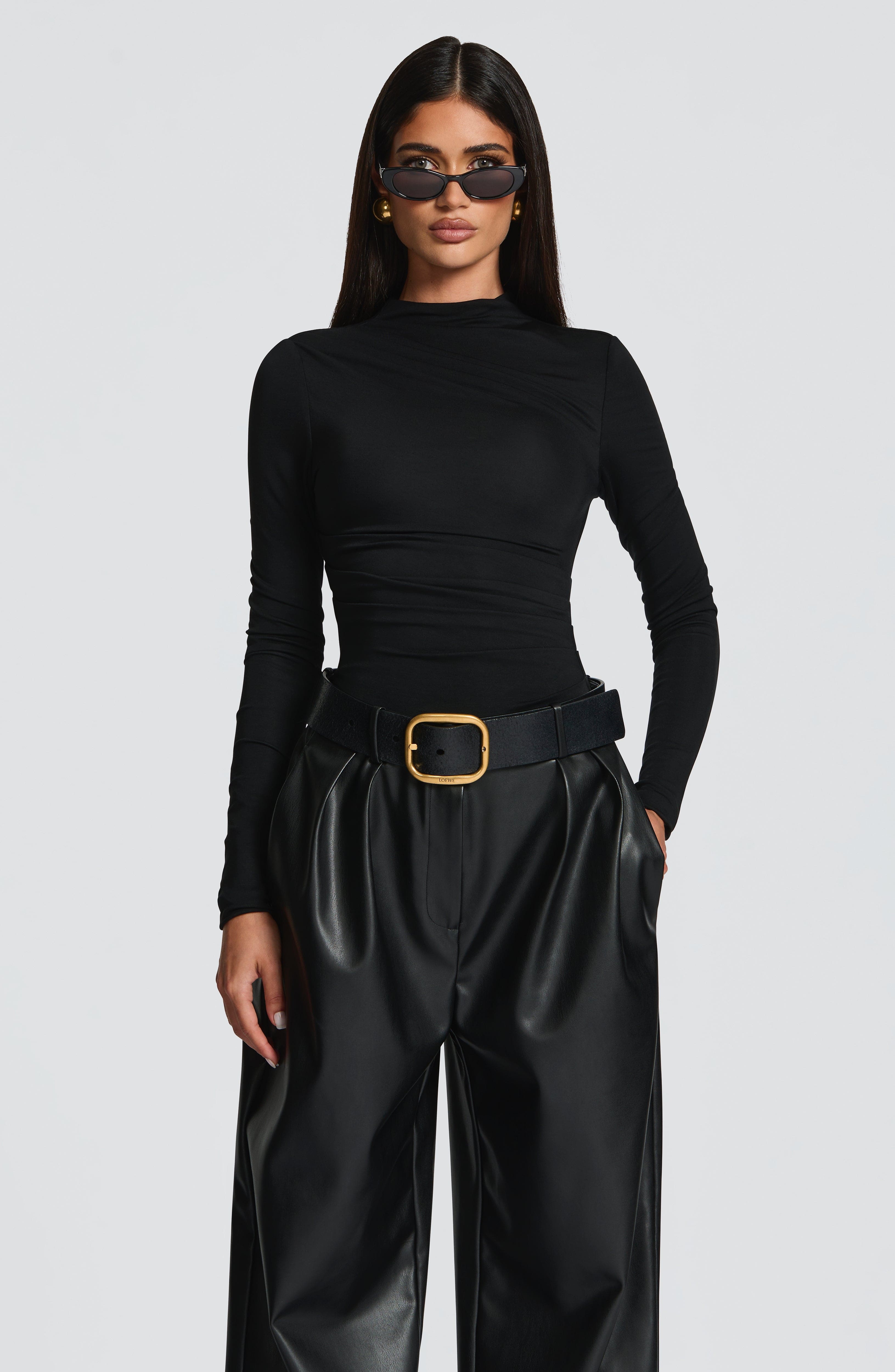 Pearson Bodysuit - Black Bodysuits Babyboo Fashion Premium Exclusive Design