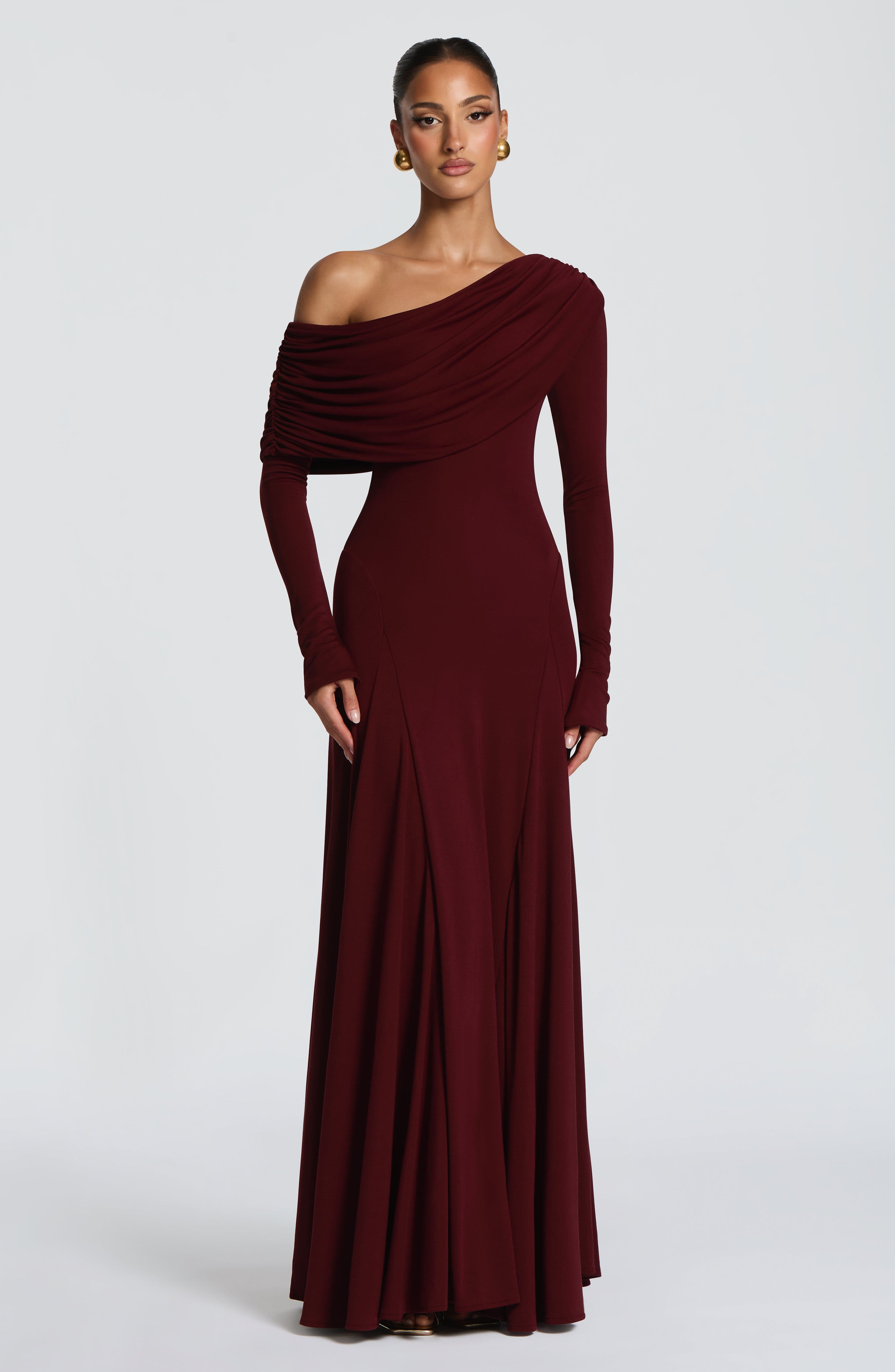 Rafaela Maxi Dress - Cherry Lacquer Dress XS Babyboo Fashion Premium Exclusive Design