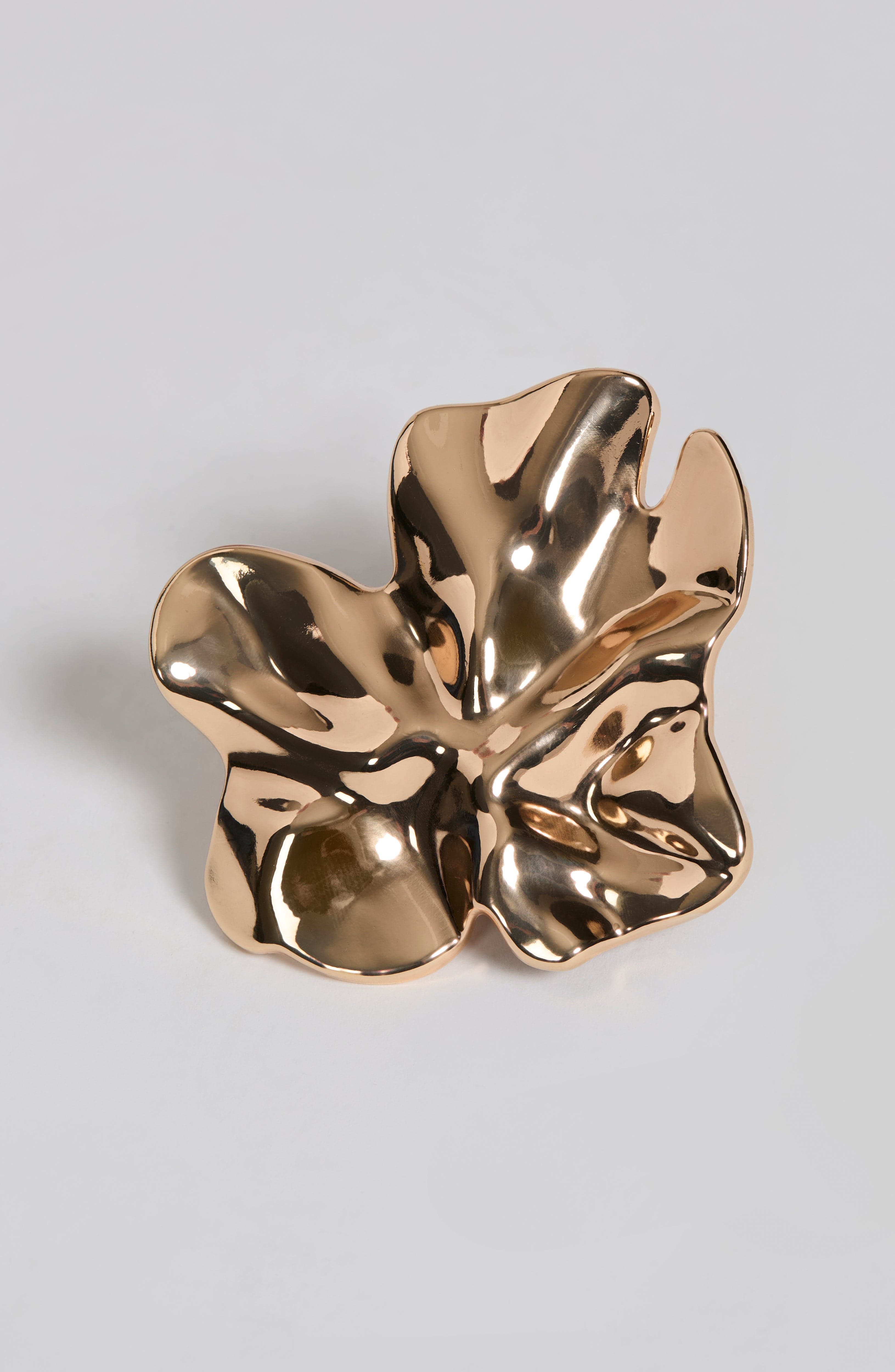 Reya Brooch - Gold Accessories ONE SIZE Babyboo Fashion Premium Exclusive Design