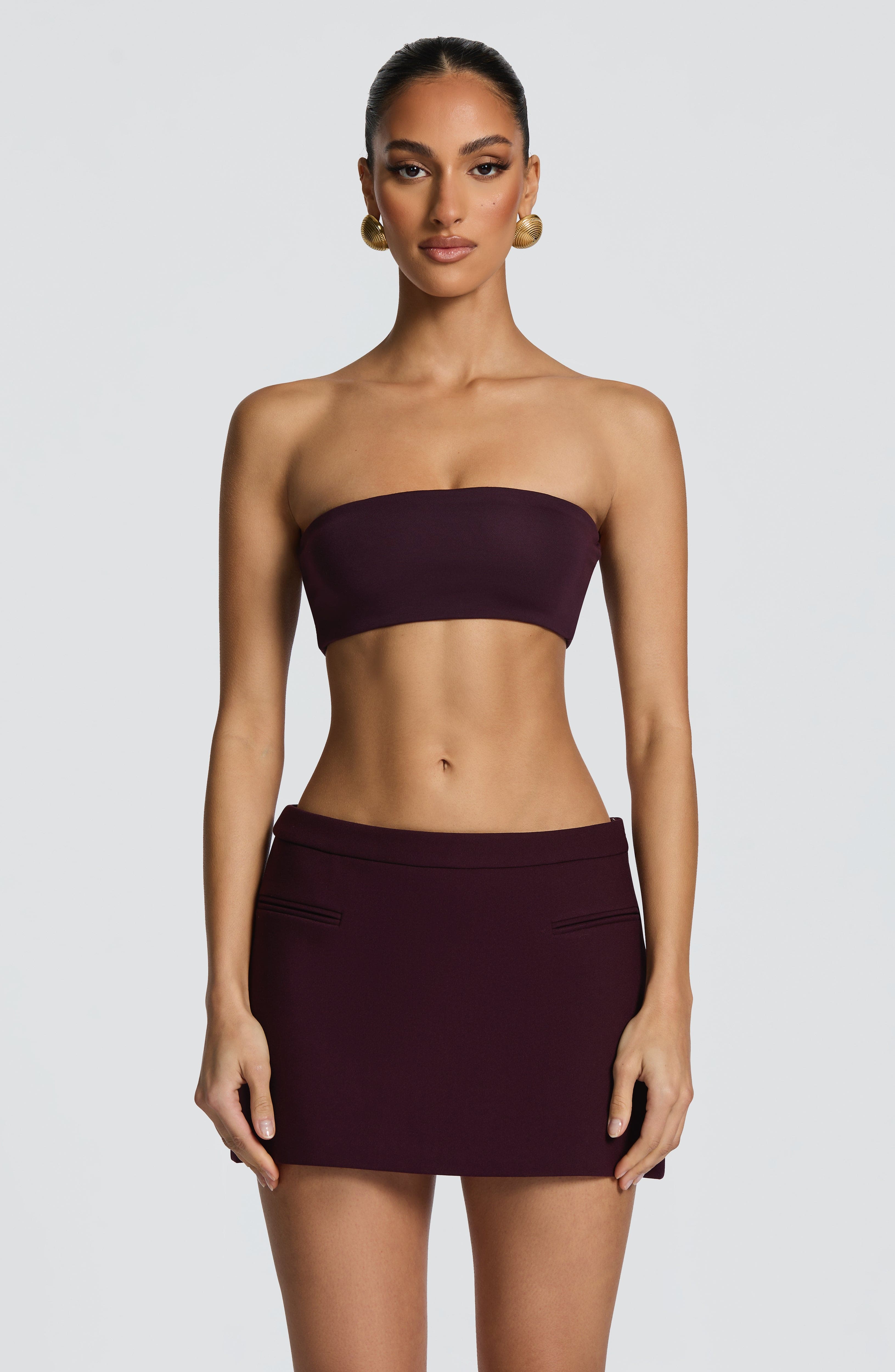 Simi Top - Plum Tops Babyboo Fashion Premium Exclusive Design
