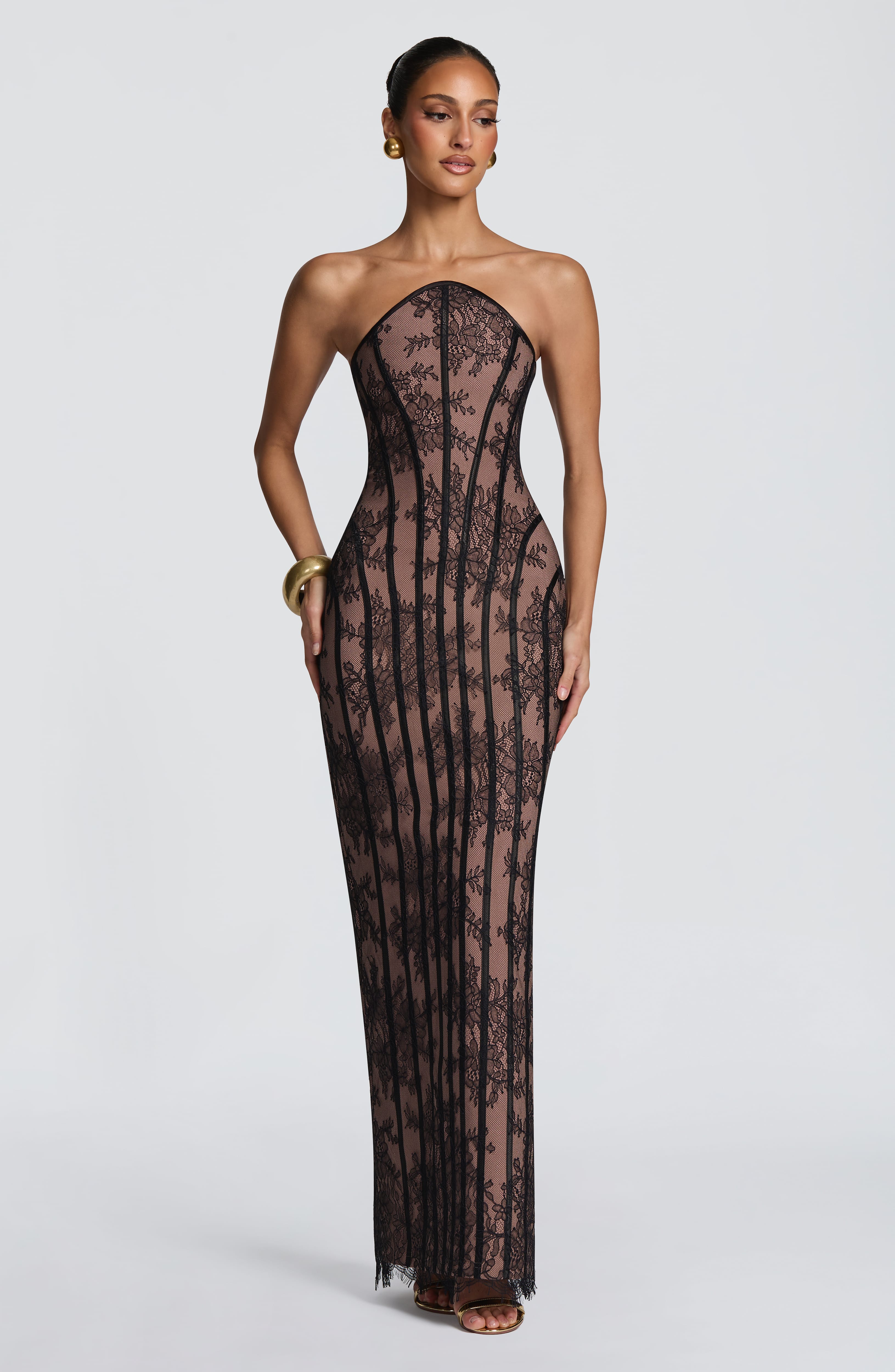 Tamara Maxi Dress - Black Dress XS Babyboo Fashion Premium Exclusive Design