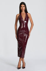 Violette Midi Dress - Cherry Lacquer Dress XS Babyboo Fashion Premium Exclusive Design
