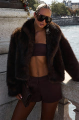 Mina Coat - Chocolate