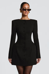 Azzurra Mini Dress - Black