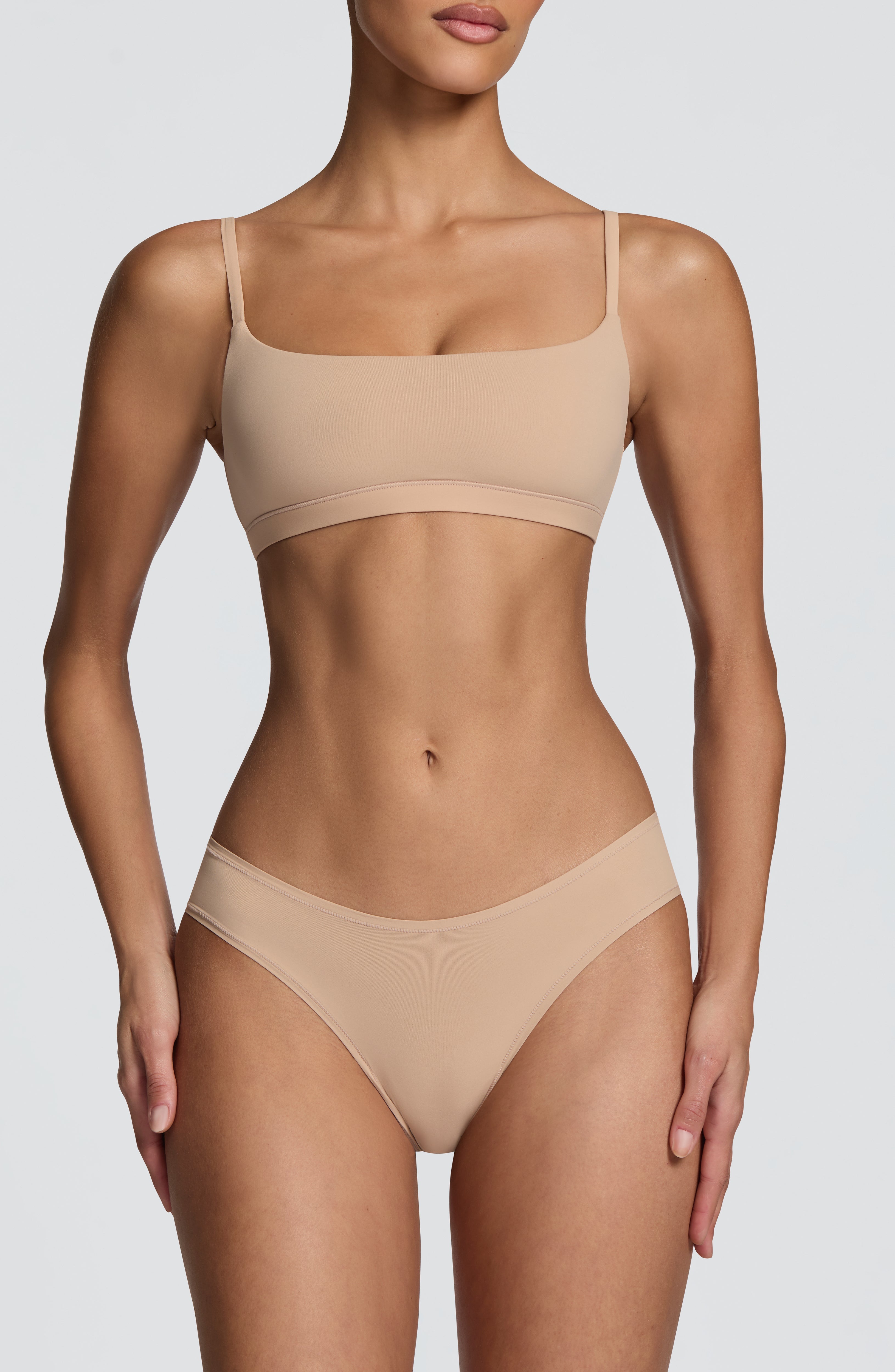 SoftForm Scoop Bralette - Clay