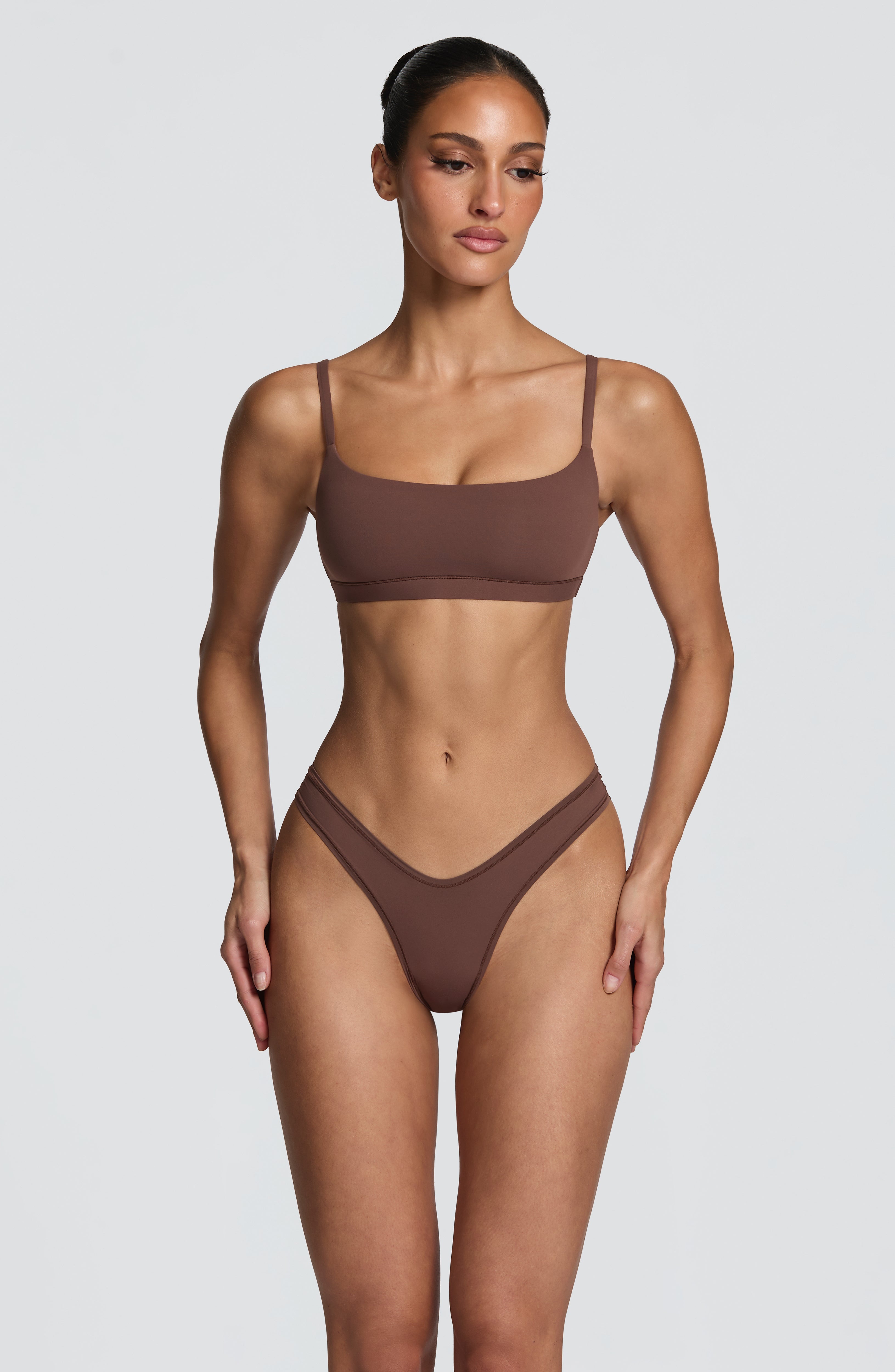 SoftForm Thong - Chocolate