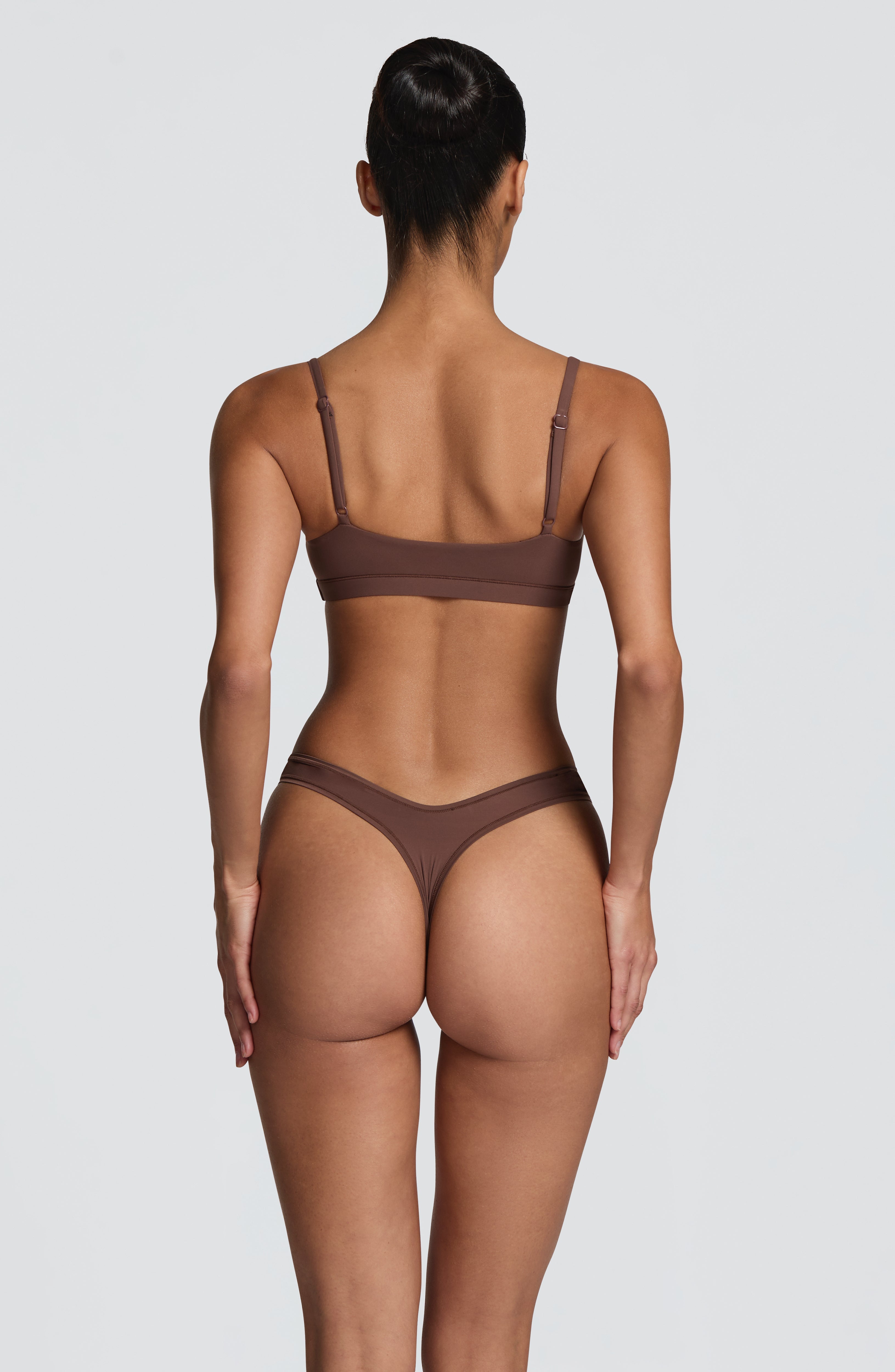 SoftForm Scoop Bralette - Chocolate