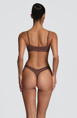 SoftForm Thong - Chocolate
