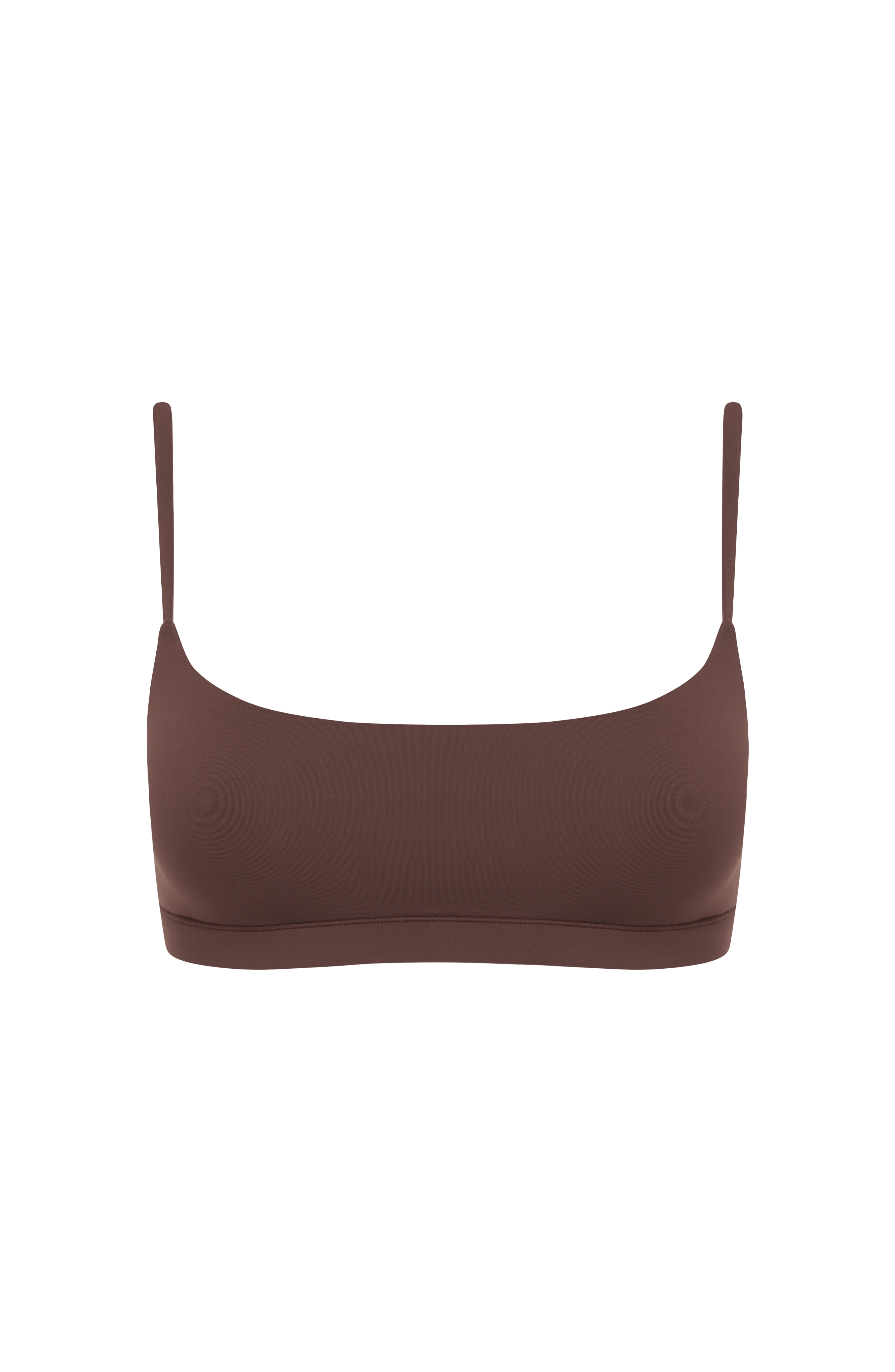 SoftForm Scoop Bralette - Chocolate