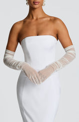 Ada Gloves - Ivory Accessories Babyboo Fashion Premium Exclusive Design