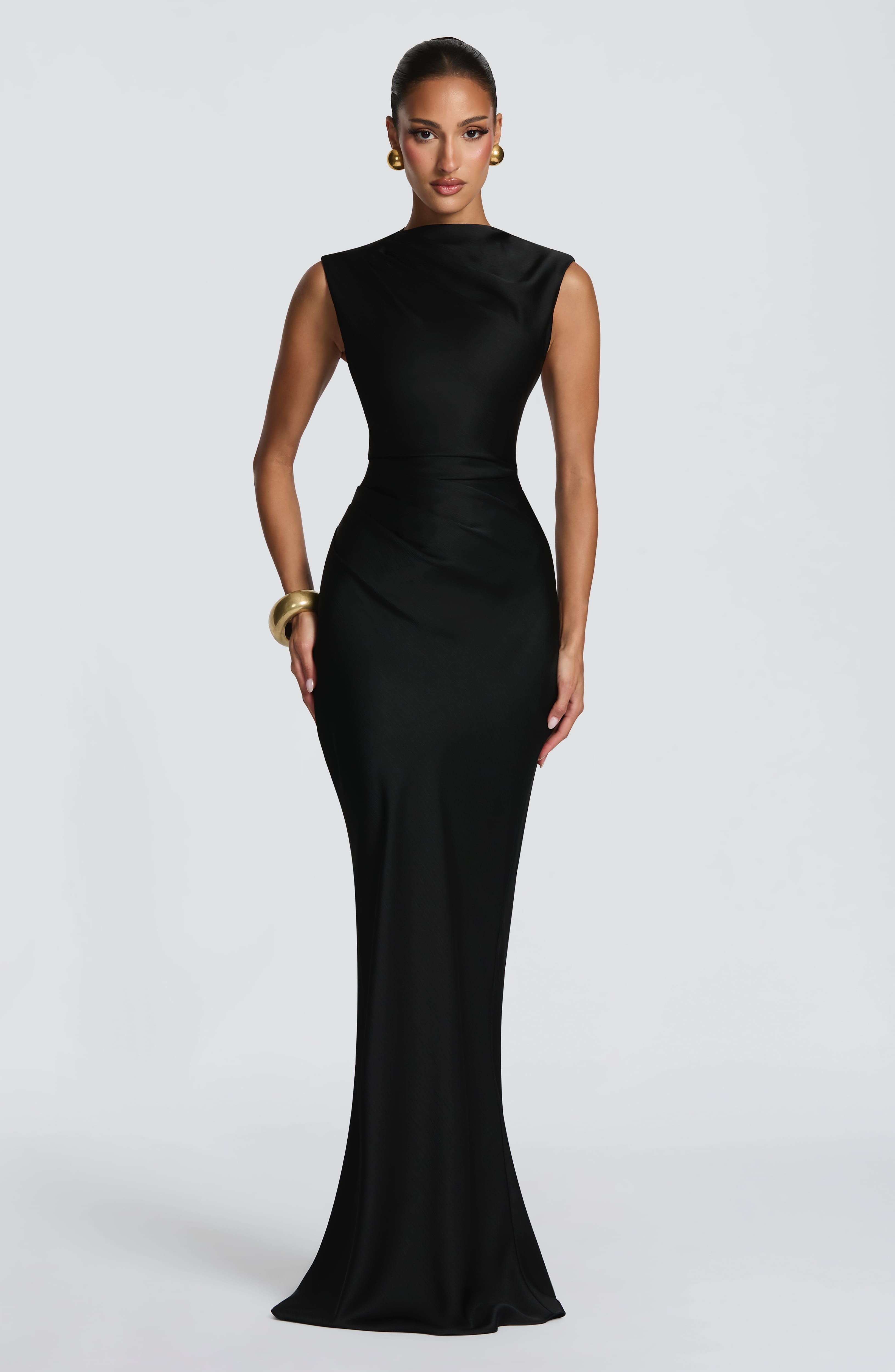 Avielle Maxi Dress - Black Dress XS Babyboo Fashion Premium Exclusive Design
