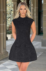 Blake Mini Dress - Black Dress XS Babyboo Fashion Premium Exclusive Design