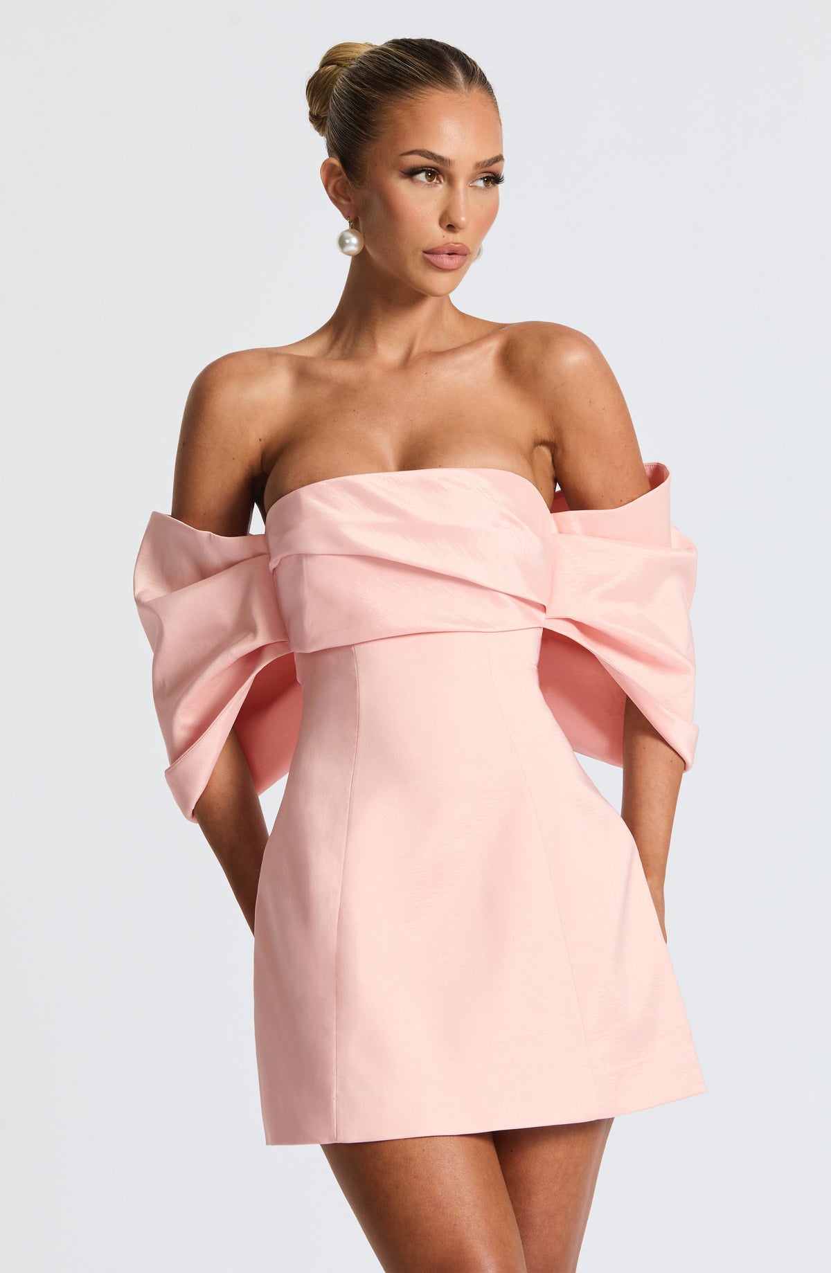Briella Mini Dress - Blush Dress XS Babyboo Fashion Premium Exclusive Design