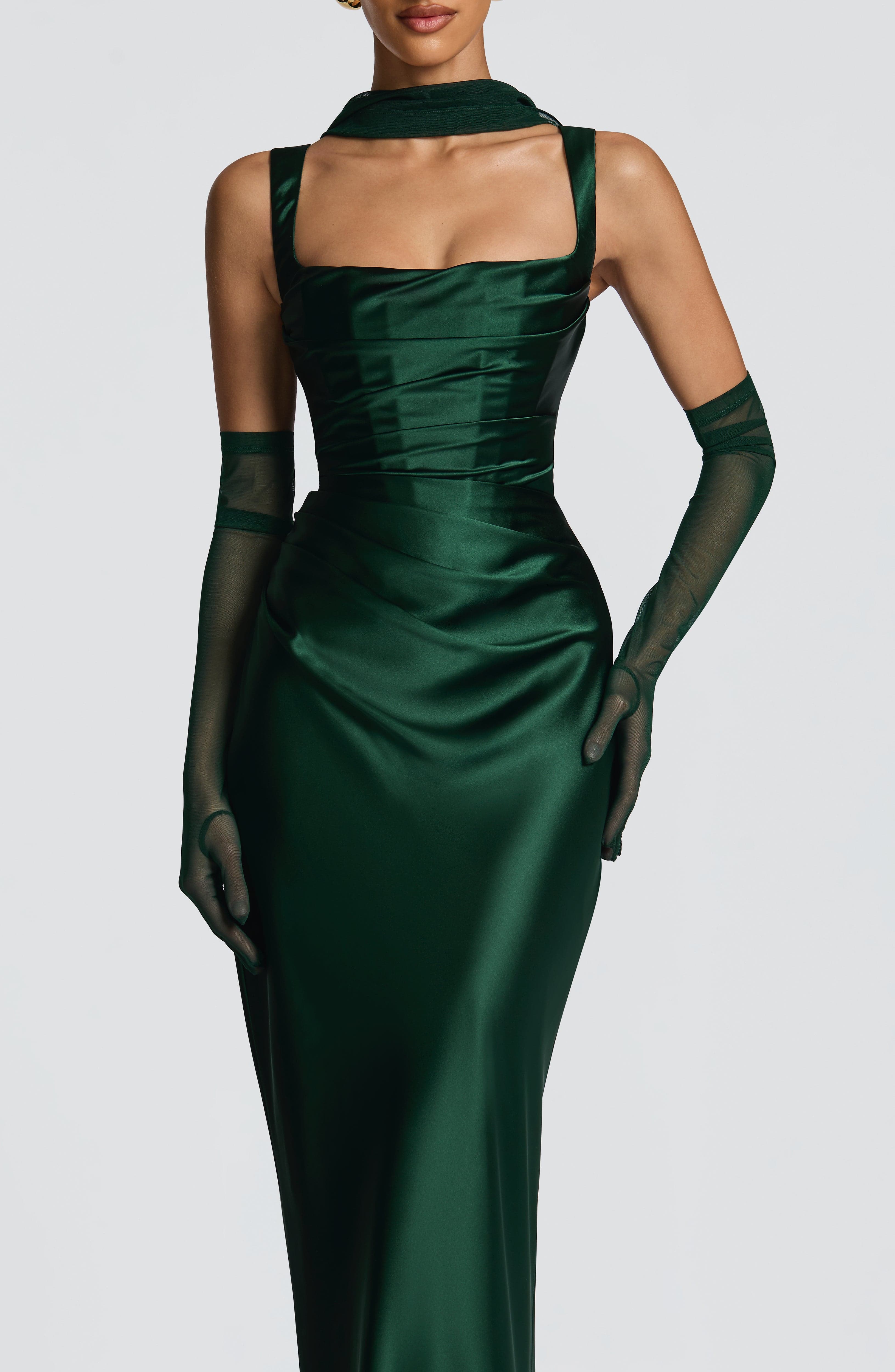 Eli Gloves - Emerald Accessories Babyboo Fashion Premium Exclusive Design