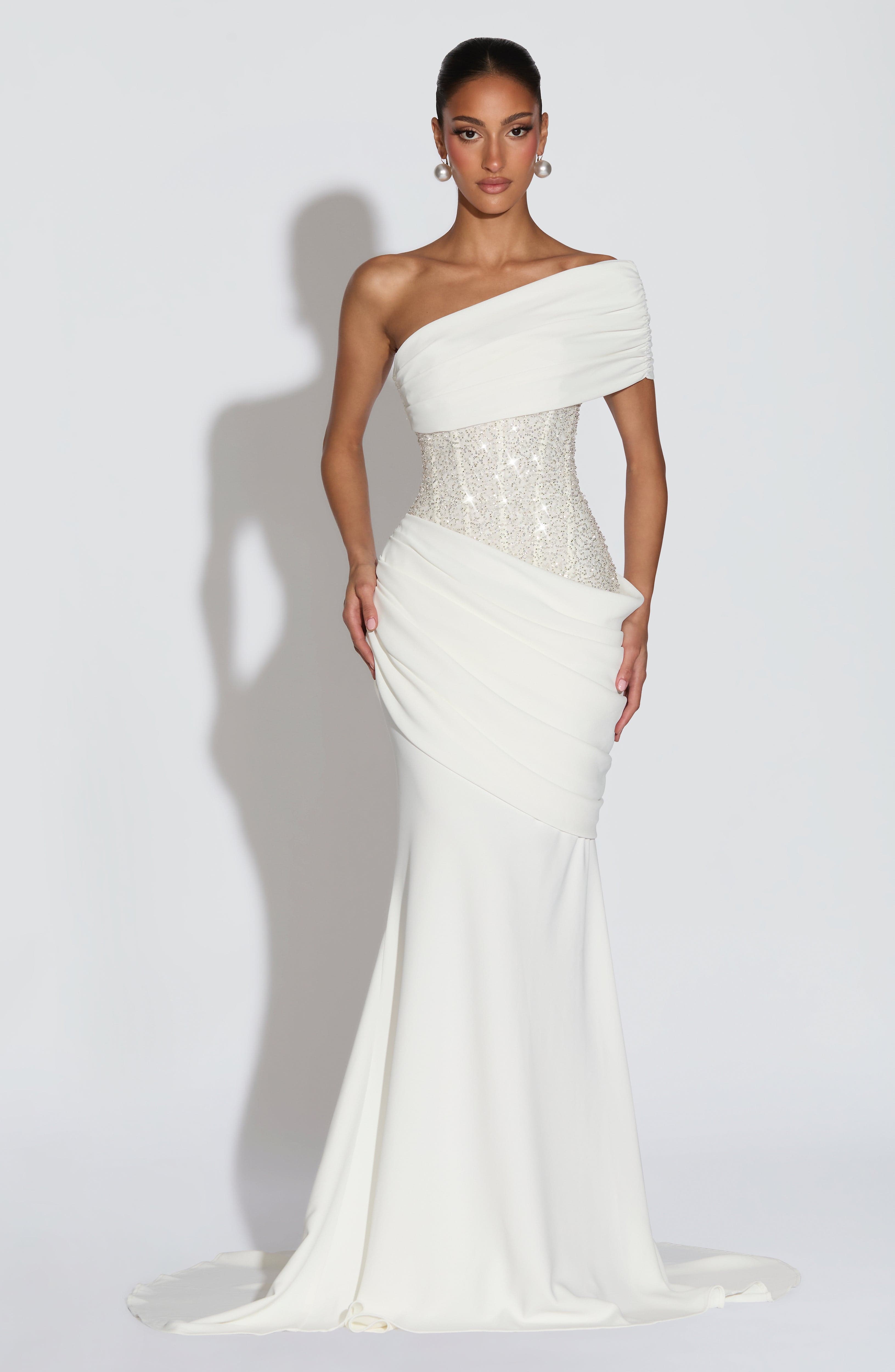 Ellora Gown - Ivory Dress Babyboo Fashion Premium Exclusive Design