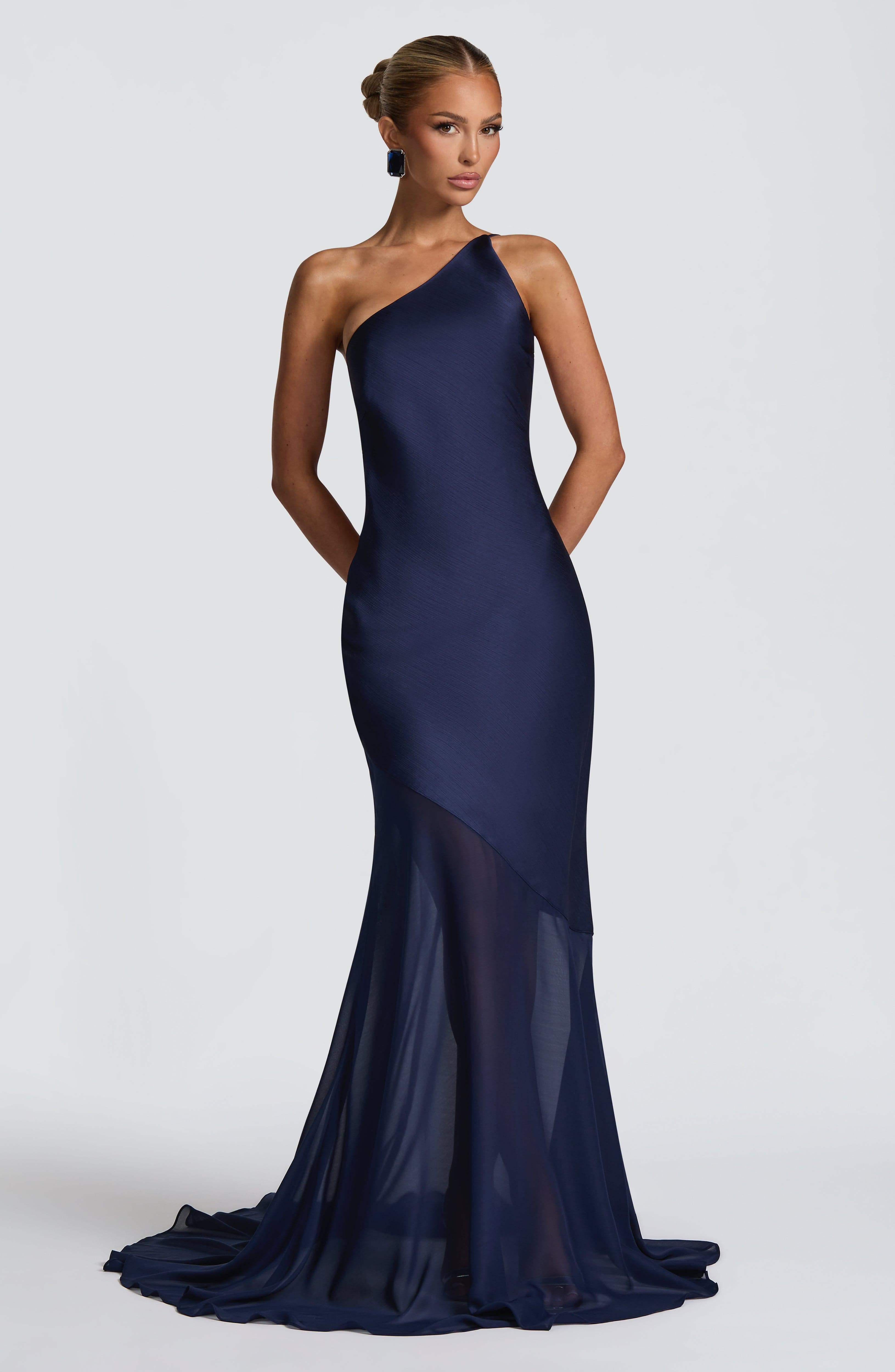 Fable Gown - Navy Dress Babyboo Fashion Premium Exclusive Design