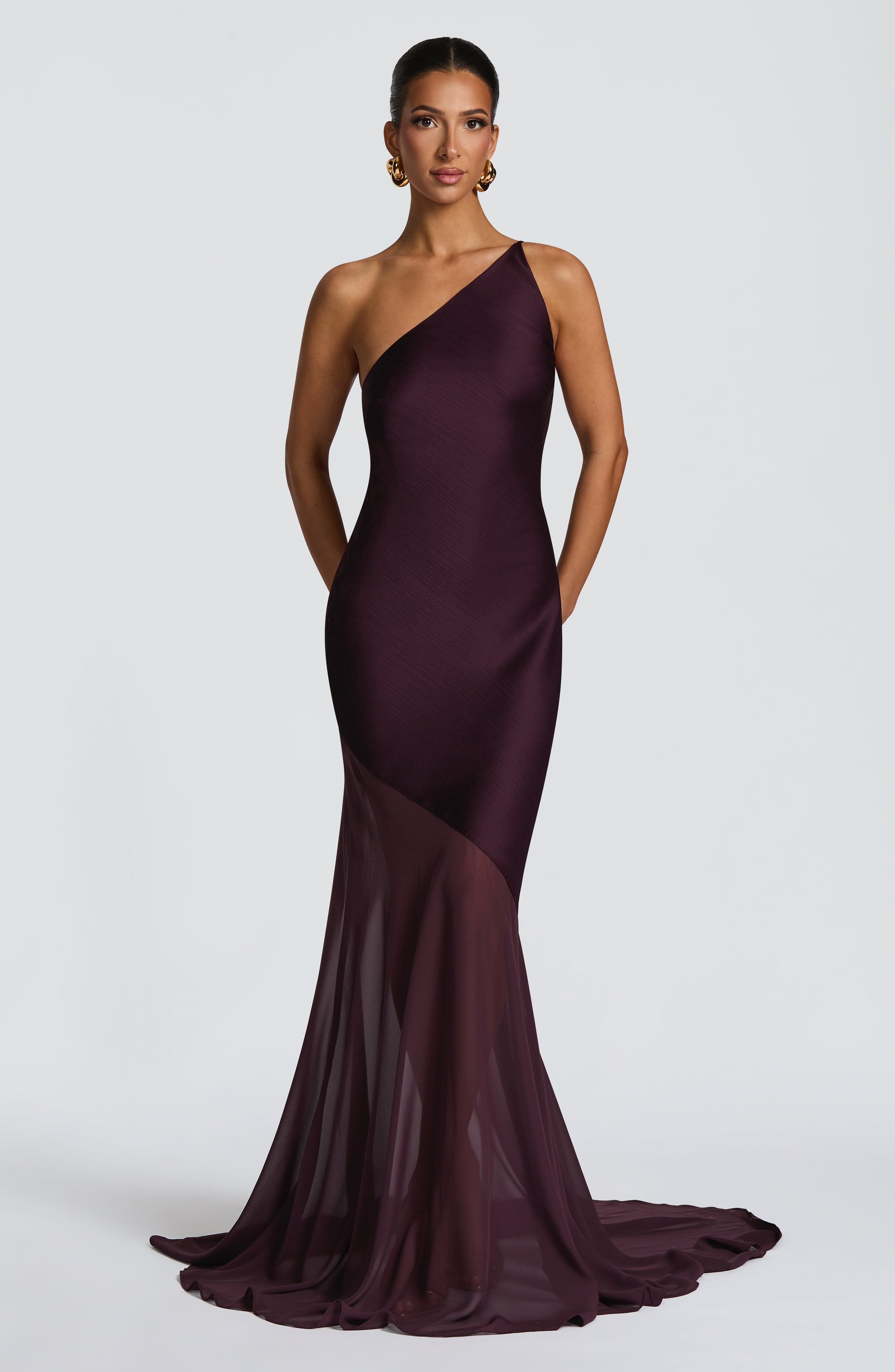 Fable Gown - Plum Dress Babyboo Fashion Premium Exclusive Design