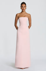 Irmina Maxi Dress - Blush Dress XS Babyboo Fashion Premium Exclusive Design