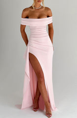 Joyce Maxi Dress - Blush Dress Babyboo Fashion Premium Exclusive Design