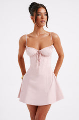Lacey Mini Dress - Blush Dress XS Babyboo Fashion Premium Exclusive Design