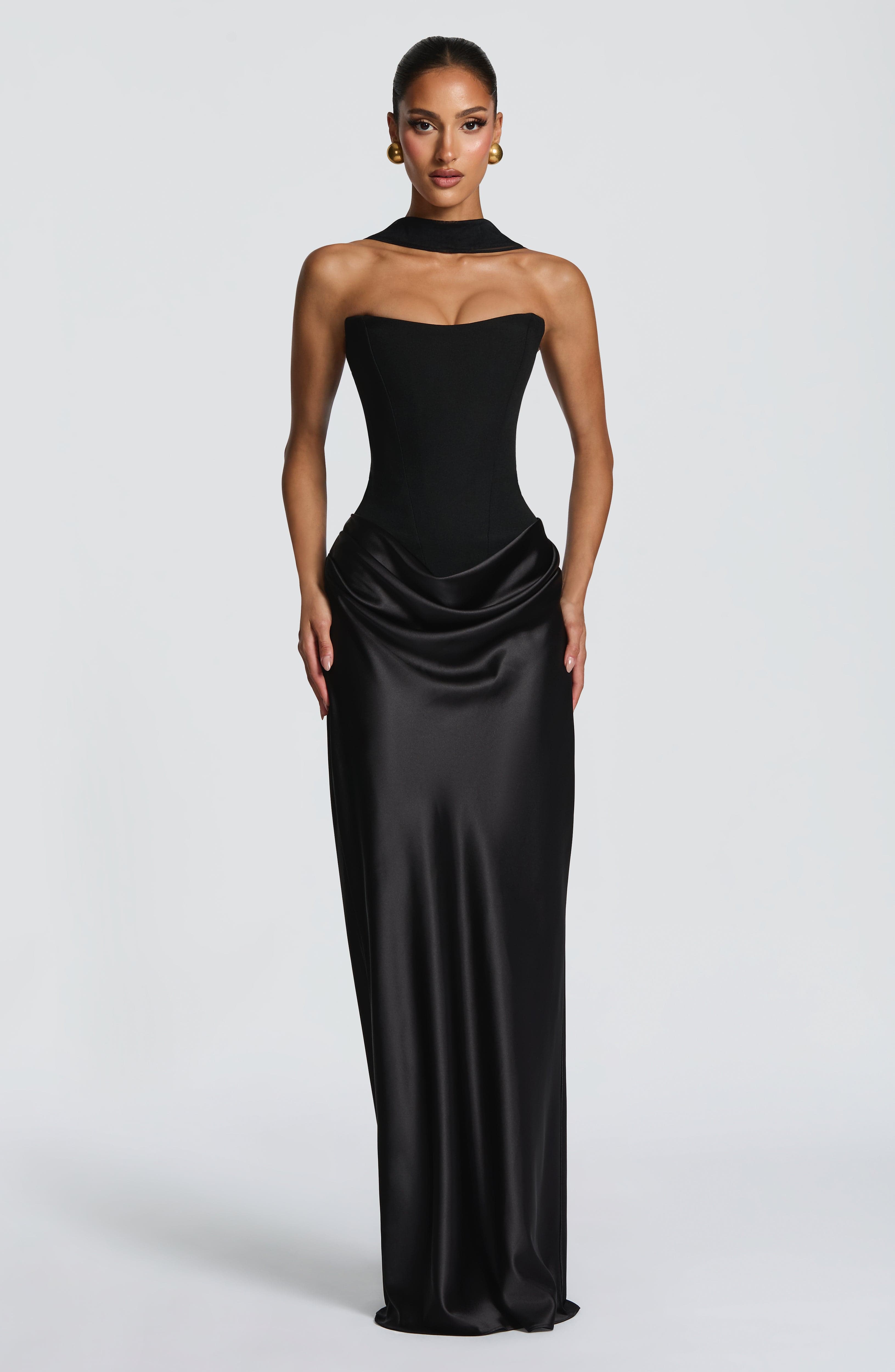 Maggie Maxi Dress - Black Dress Babyboo Fashion Premium Exclusive Design