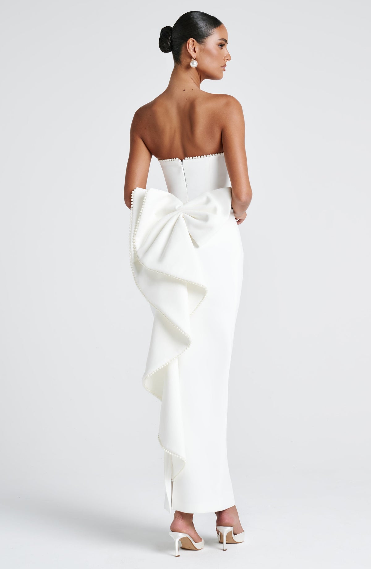 Magnolia Maxi Dress - Ivory Dress Babyboo Fashion Premium Exclusive Design