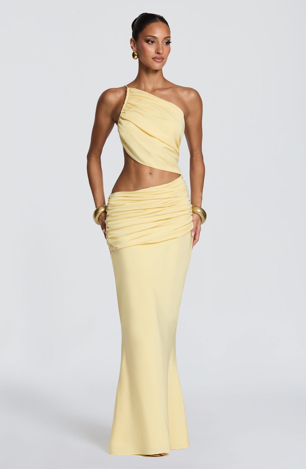 Meadow Maxi Dress - Lemon Dress XS Babyboo Fashion Premium Exclusive Design