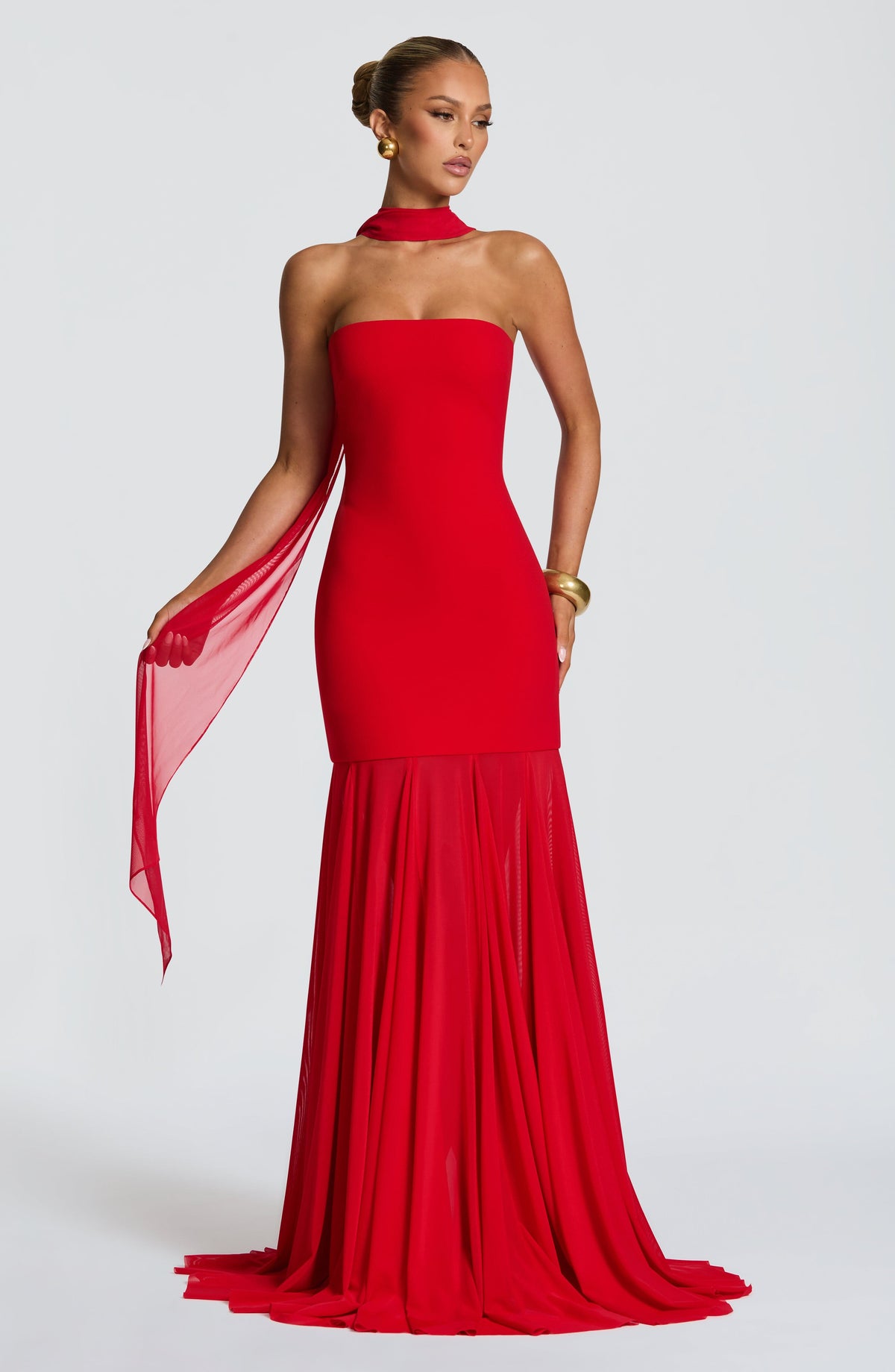 Merritt Gown - Red Dress Babyboo Fashion Premium Exclusive Design