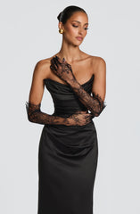 Nia Gloves - Black Accessories Babyboo Fashion Premium Exclusive Design
